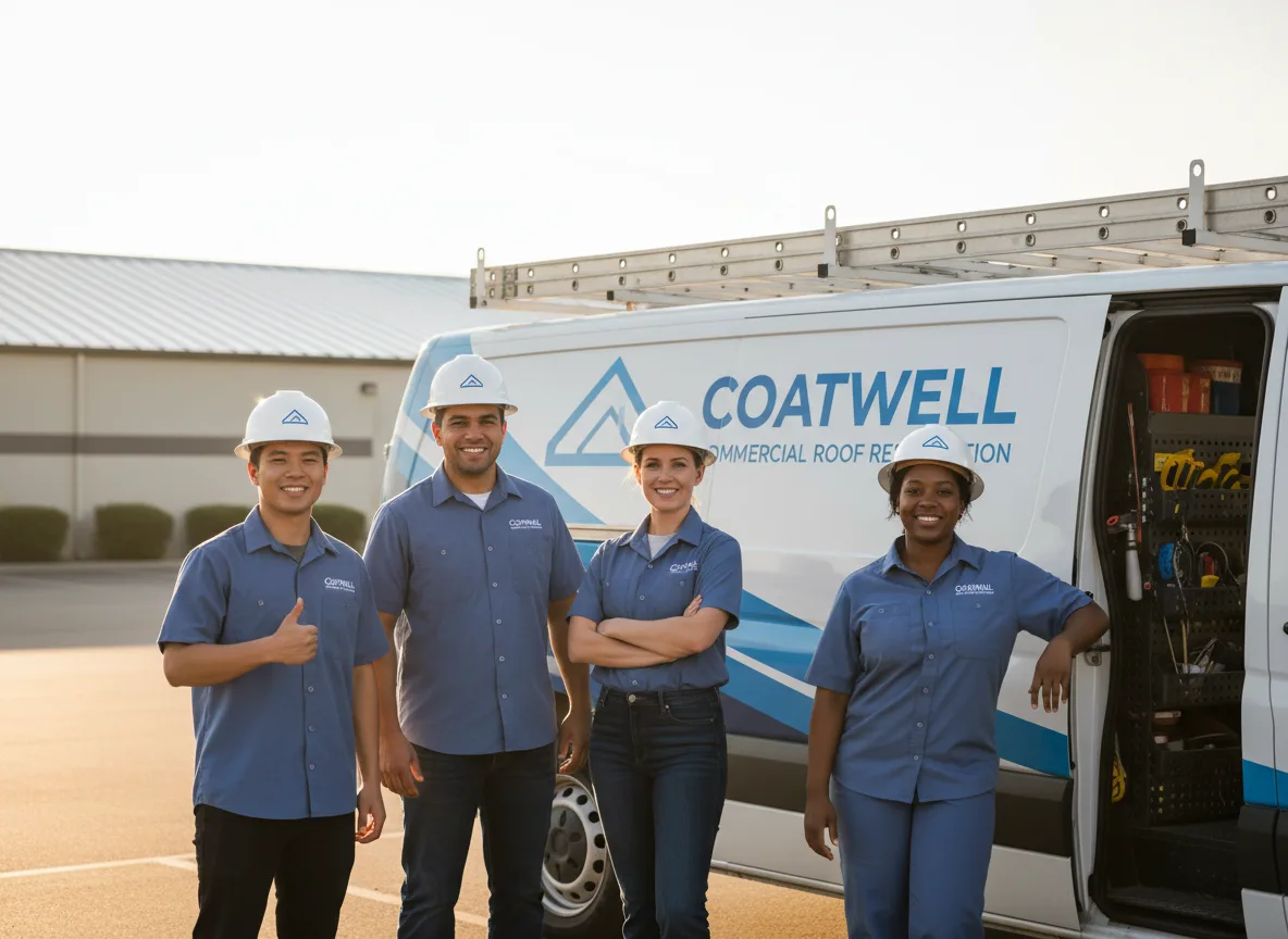 Commercial roof coating company in Prairieville, LA
